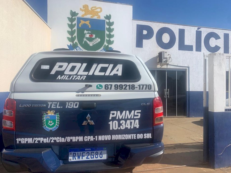 Polícia Militar de Novo Horizonte do Sul prende foragido da justiça
