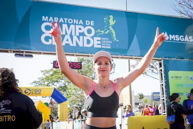 Ivinhemense representante da ACI de 43 anos venceu a maratona de 42 km em Campo Grande.