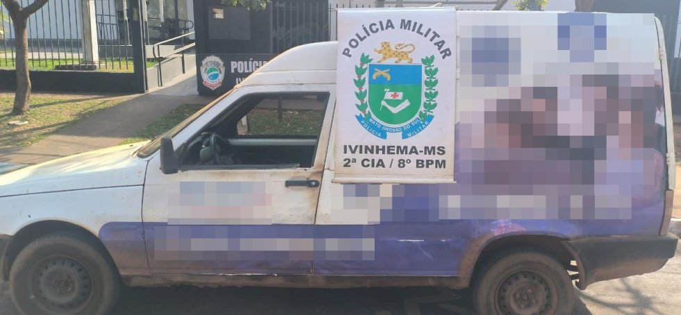 Ivinhema - Polícia Militar recupera veículo e prende autor do furto.