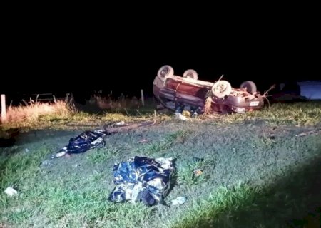 Bebê morre em acidente grave na MS-276 um dia antes de completar 1 ano.