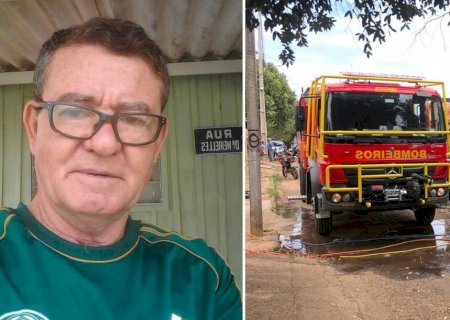 Idoso morto em incêndio era policial militar aposentado.