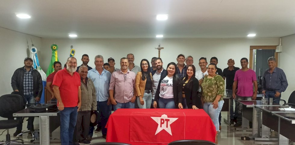 Ivinhema - PT se organiza  e traça metas para 2024.