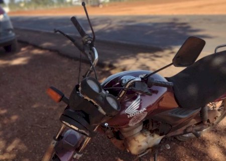 Ivinhema - Motociclista fica ferido após colisão em animal na pista na BR-376.