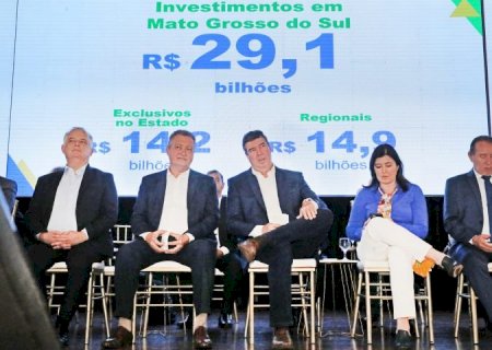 Eduardo Riedel e ministros apresentam obras do Novo PAC que vão mudar a realidade de MS.