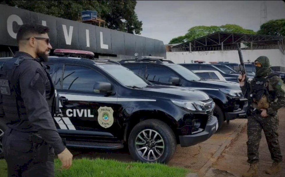 Polícia Civil deflagra operação “Doze por oito” e prende sete pessoas em Anaurilândia