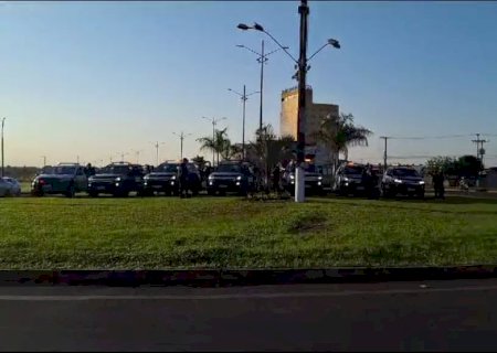 Com grupo de elite de SP, operação combate crime na fronteira com Paraguai
