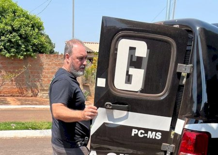 Polícia Cívil de Novo Horizonte do Sul com apoio do SIG de Ivinhema, prende homem suspeito de descumprir medida protetiva de Urgência