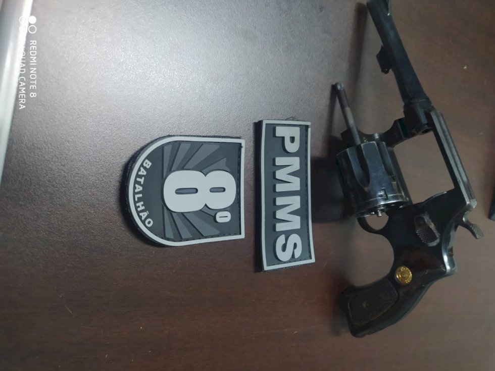 Ivinhema - Homem é preso pela Polícia Militar por ameaça e posse de arma de fogo