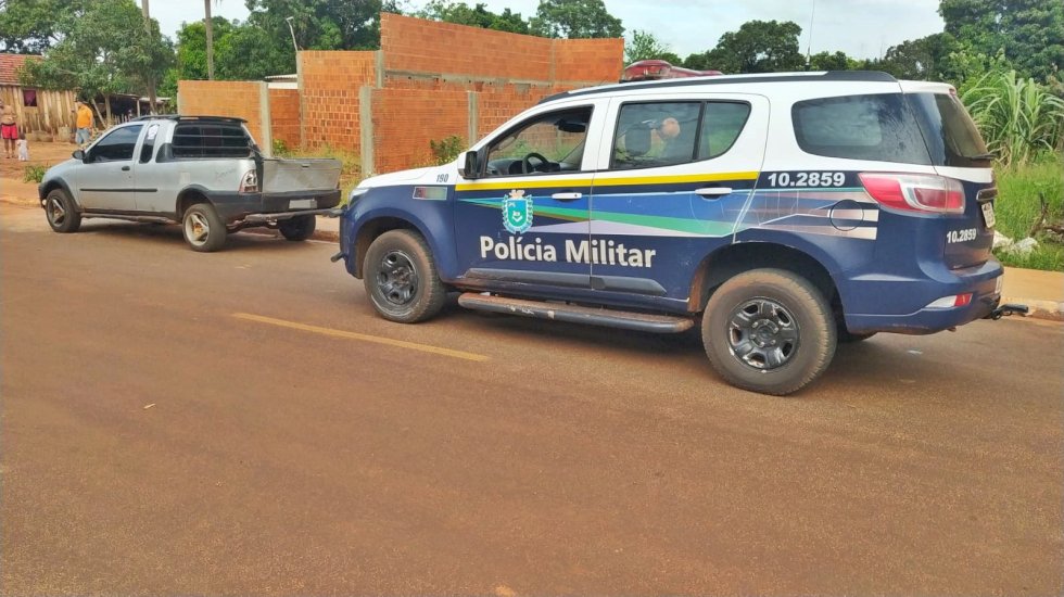 Ivinhema -Em minutos Polícia Militar recupera veículo furtado