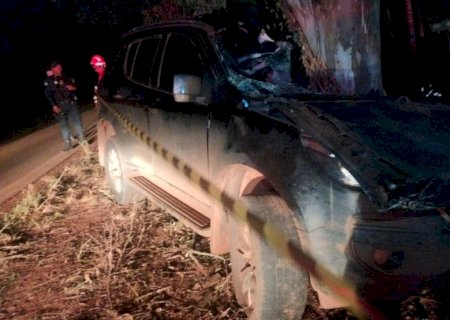 Deodapolis - Acidente na BR 376 entre Lagoa Bonita e Deodápolis mata Produtor Rural