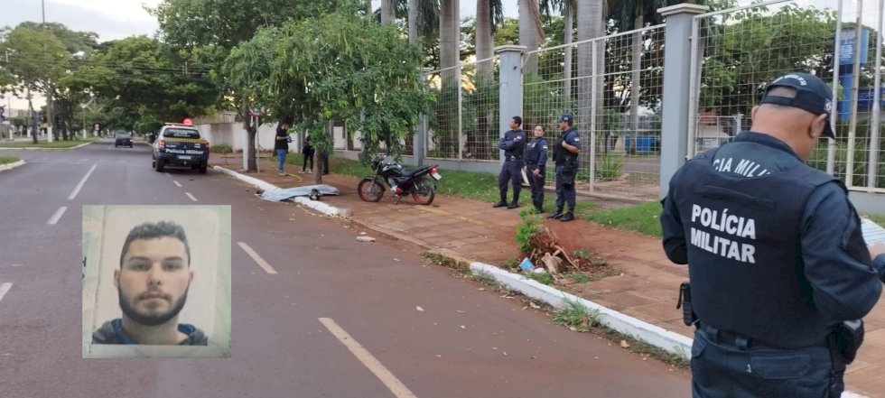 Jovem morre após bater moto em árvore em Dourados