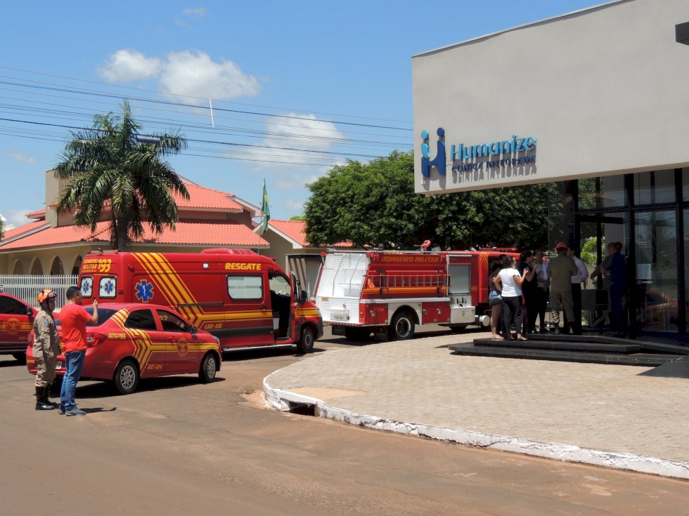 Ivinhema - Clínica tem início de incêndio em placas de Energia Solar
