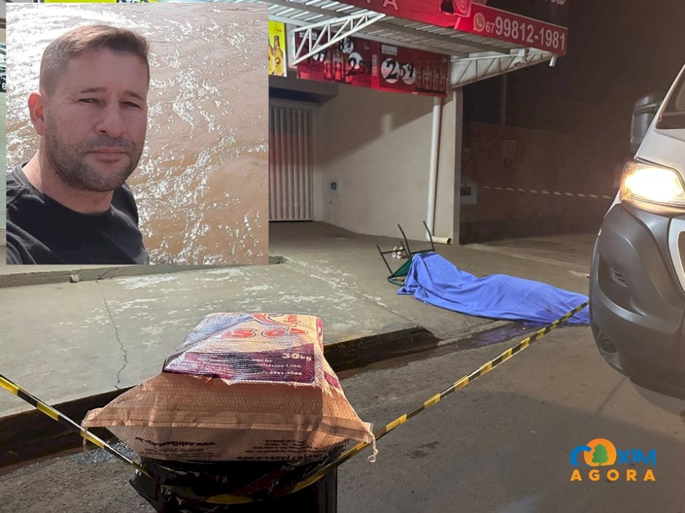 Comerciante é morto a tiros em cidade no MS.