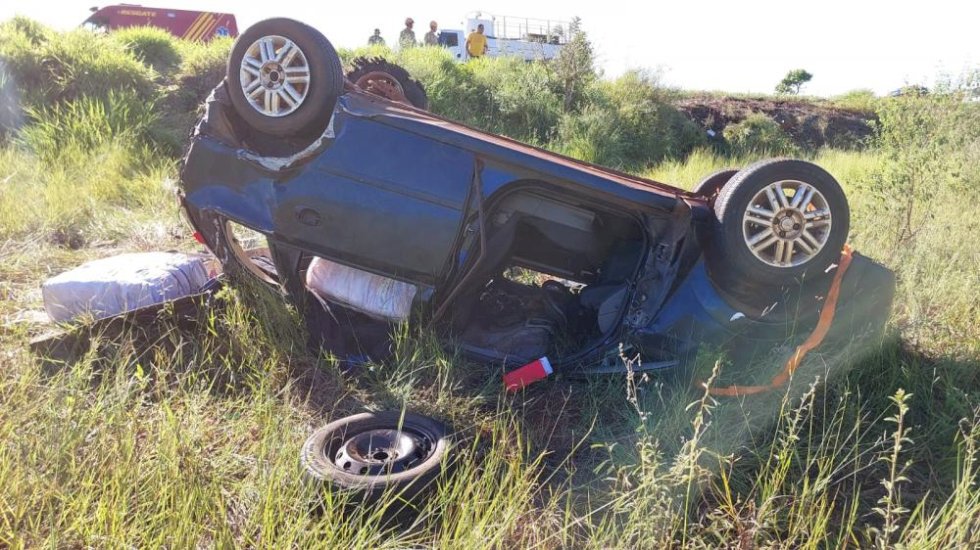 Capotamento deixa homem morto na MS-395 entre Bataguassu e Brasilândia