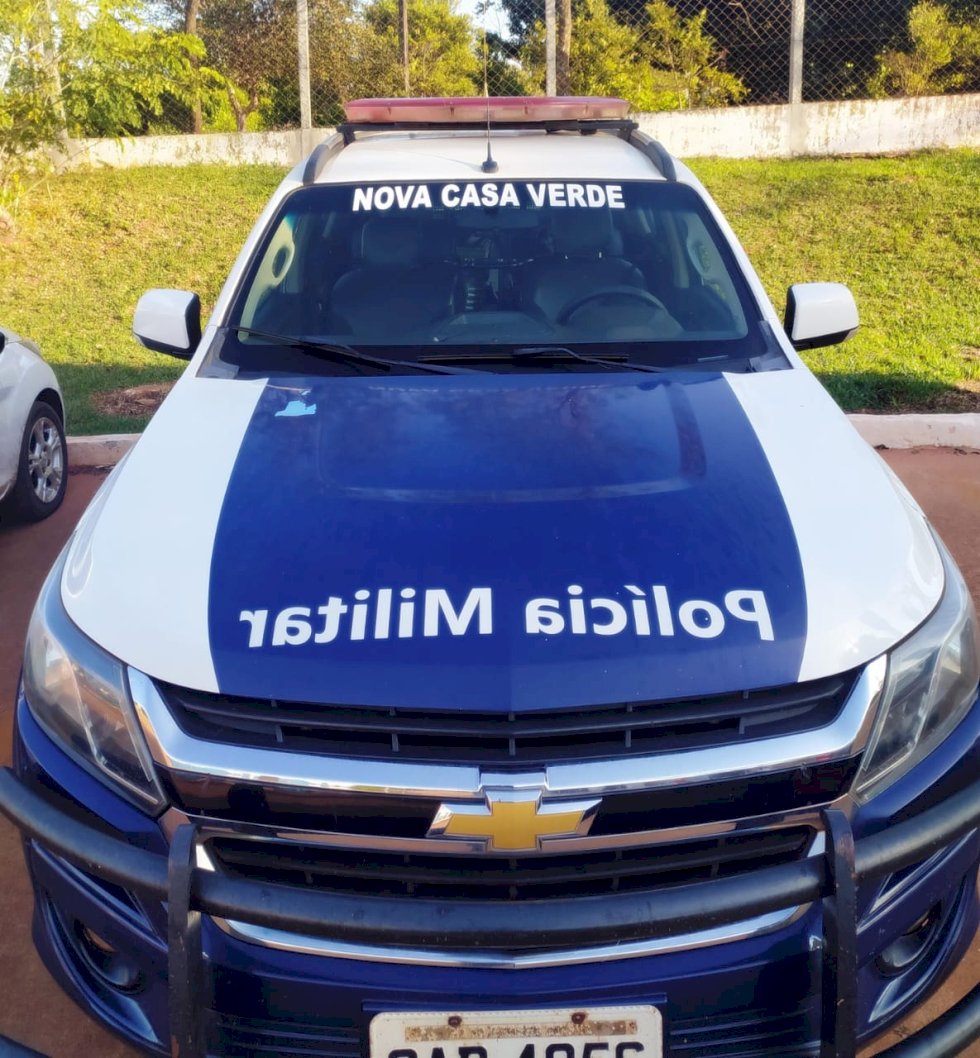 Polícia Militar conduz homem para a delegacia por importunação sexual em Nova Casa Verde