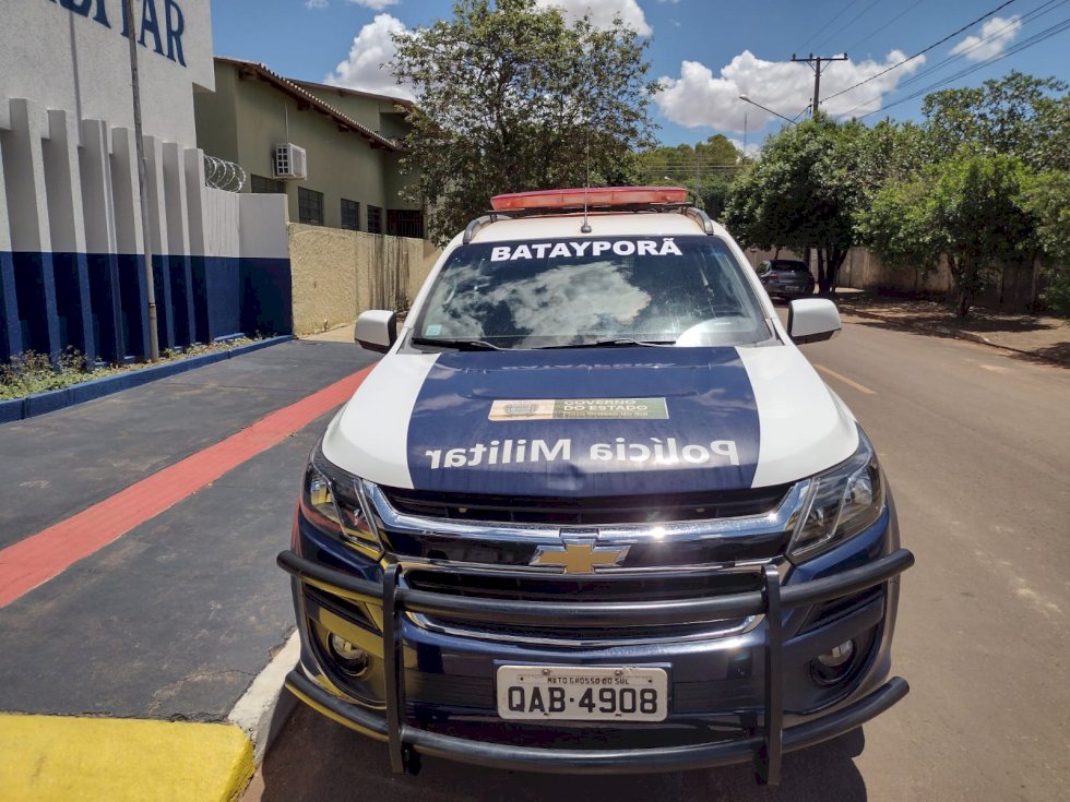 Polícia Militar de Batayporã prende autor de furto