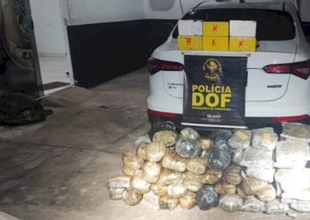 Homem que seguia com cocaína e Skank para Campo Grande é preso pelo DOF
