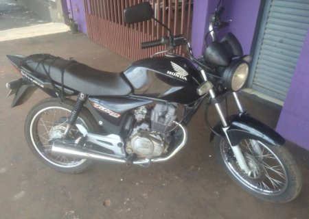 Ivinhema - Moto é furtada no bairro Itapoã