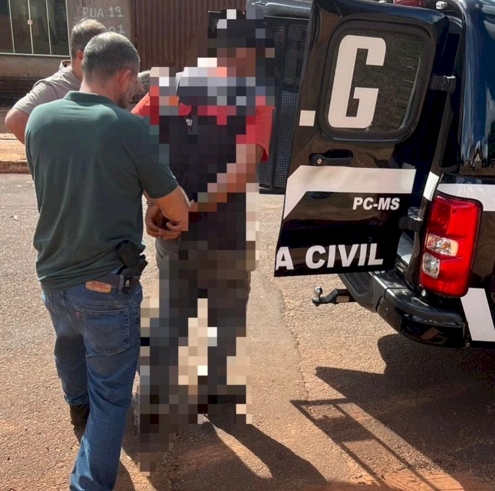 Ivinhema - Policia Civil prende homem foragido do estado do Paraná