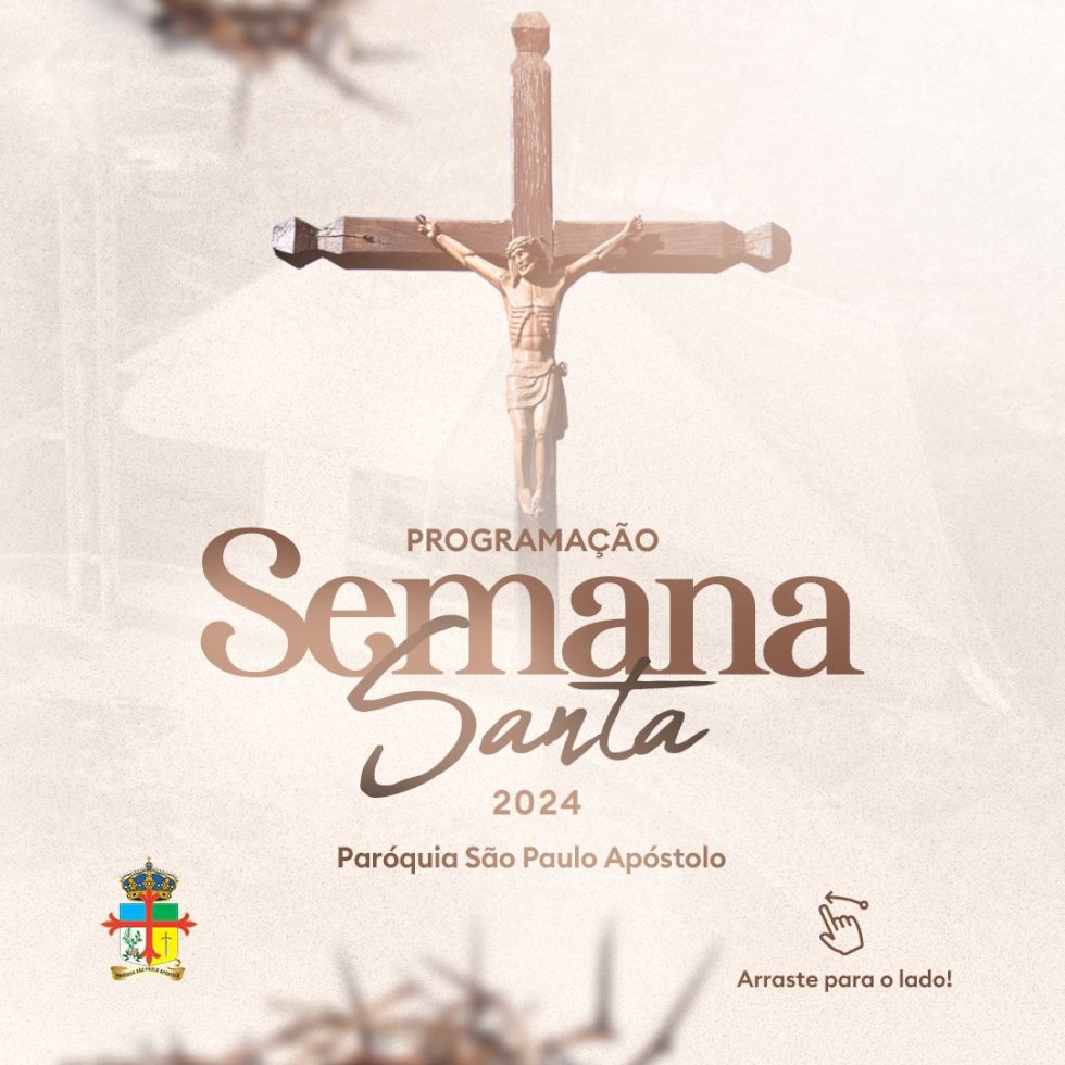 Ivinhema - Confira a programação da Semana Santa 2024