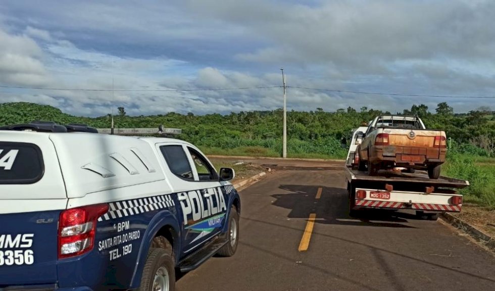 Homem é esfaqueado em Santa Rita do Pardo e PM descobre que a vítima dirigia carro furtado em Epitácio