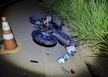 Motociclista é atropelado e tem corpo dilacerado, motorista causou o acidente fogiu do local