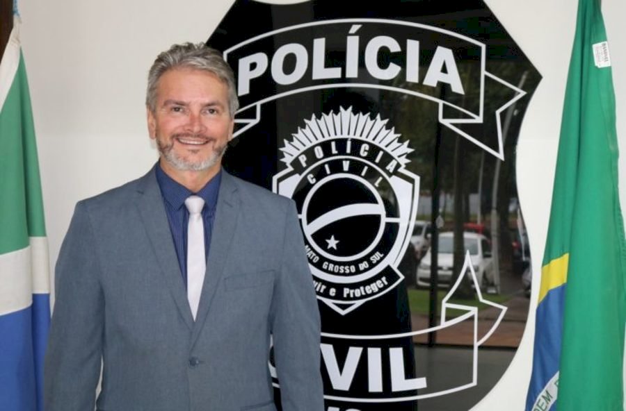 Delegado que atuou  em Ivinhema e Angélica é novo delegado geral da Polícia Civil do MS