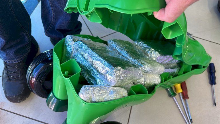 PF prende homem por tráfico de drogas