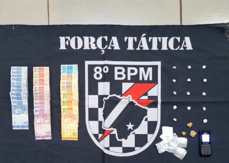 Ivinhema - Polícia Militar prende homem por Tráfico de Drogas