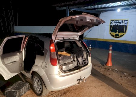 Polícia Militar Rodoviária apreende entorpecente