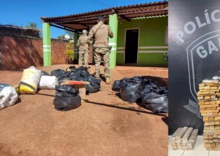 Polícia fecha depósito e apreende mais de 300 quilos de drogas; 3 pessoas são presas