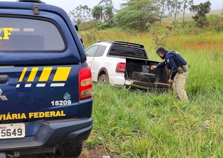 PRF apreende mais de meia tonelada de maconha