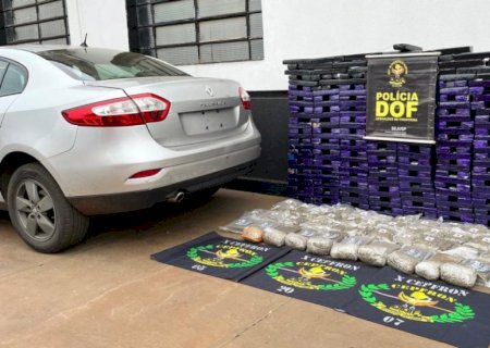 Em menos de 48 horas, alunos do X CEPFRON SULMaSSP apreendem mais de 700 quilos de drogas durante estágio