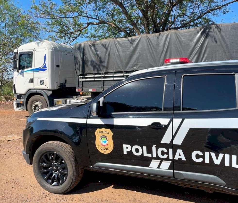 Polícia Civil realiza prisão de indivíduo por receptação e roubo majorado pela restrição de liberdade da vitima em Nova Andradina