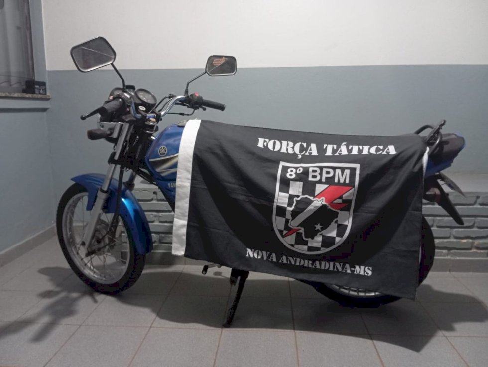 Polícia Militar prende homem em Batayporã após arrombar dois imóveis e furtar motocicleta