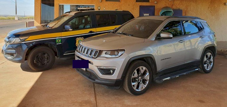 PRF recupera veículo em Nova Andradina