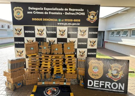 Polícia Civil apreende meia tonelada de maconha
