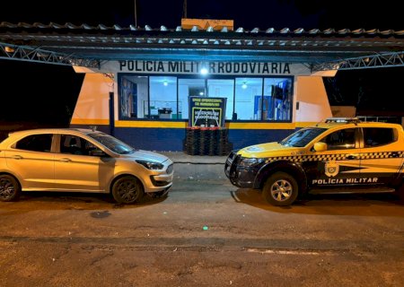 Polícia Militar Rodoviária prendeu homem por tráfico de drogas