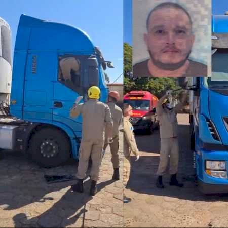 Identificado motorista encontrado morto em carreta na BR-267 em Nova Alvorada do Sul