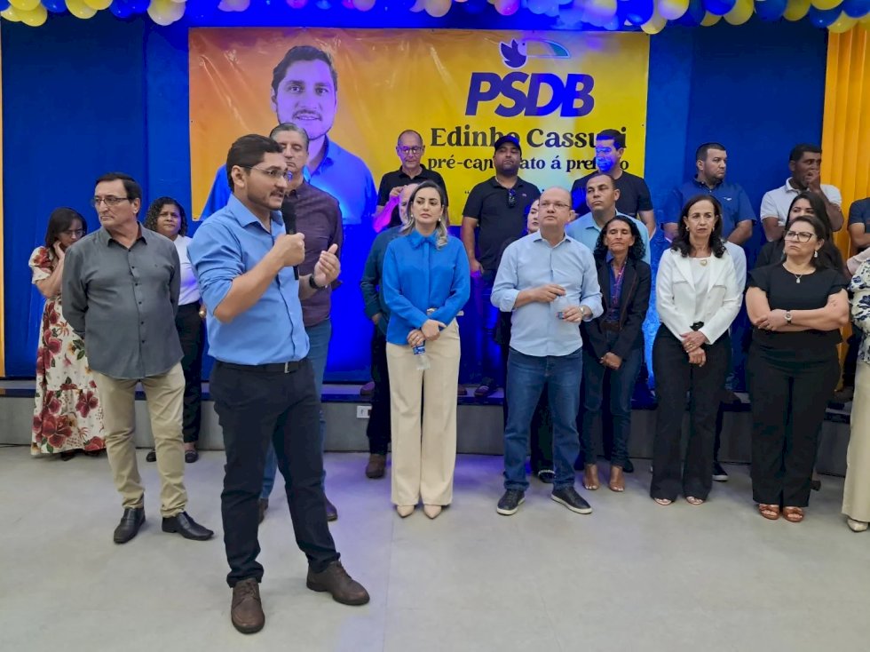 Angélica - PSDB realiza convenção e confirma \'Edinho Cassuci\' para disputar a reeleição,  junto com Paulo Conconi como vice