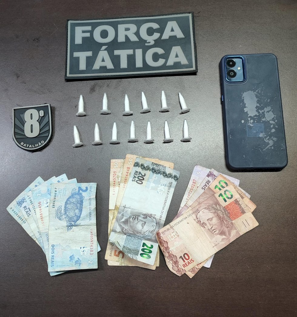Ivinhema - Polícia Militar prende homem por tráfico de drogas