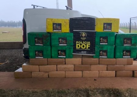 Veículo com mais de 700 quilos de maconha que seguia para Naviraí é apreendido pelo DOF
