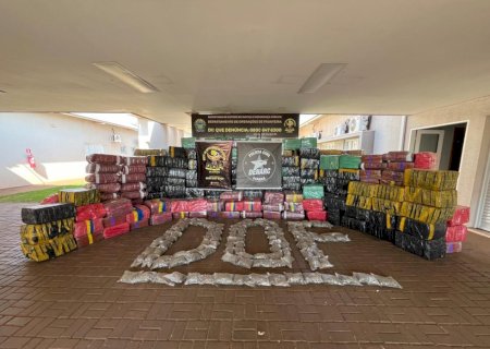 Carga milionária de maconha em material reciclável é apreendida pelo DOF