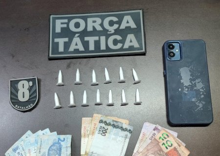 Ivinhema - Polícia Militar prende homem por tráfico de drogas