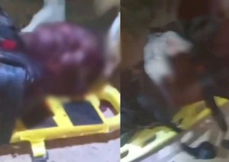 Homem fica em estado grave após receber vários golpes de faca e quase ter punho arrancado