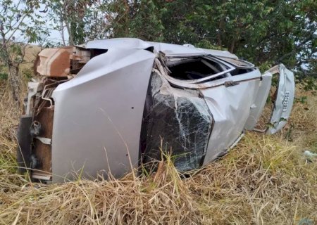 Filho de secretário de obras  morre em acidente com capotamento na BR-359