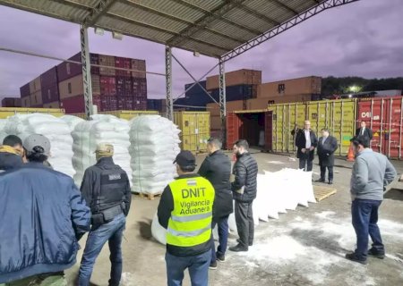Maior apreensão da história já contabiliza 4 toneladas de cocaína