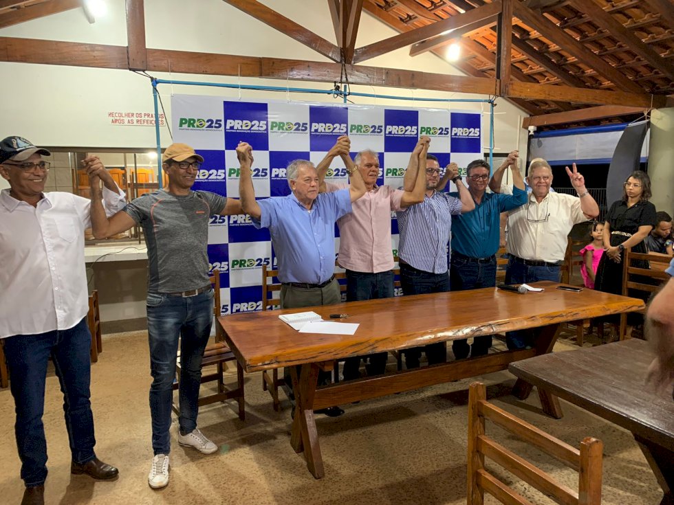 Coronel Perlin é indicado a vice-prefeito na chapa de Milton Sena em convenção realizada nesta quinta-feira