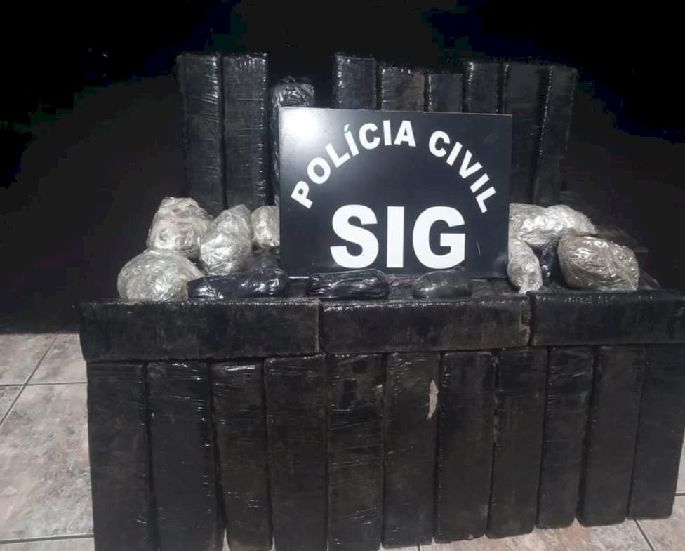 Nova Andradina - Polícia Civil apreende grande quantidade de droga na MS -276