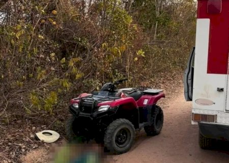 Homem morre em capotagem de quadriciclo na MS-162